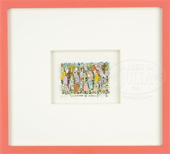 James Rizzi | #I#'D Rather Be In Philly# (1990) | MutualArt