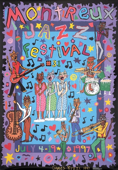 James Rizzi | TWELVE POSTERS | MutualArt