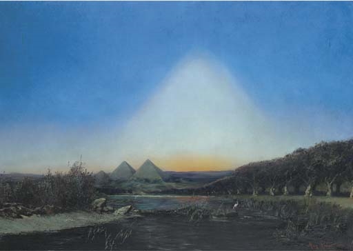 Max Rabes | The Pyramids (1894) | MutualArt