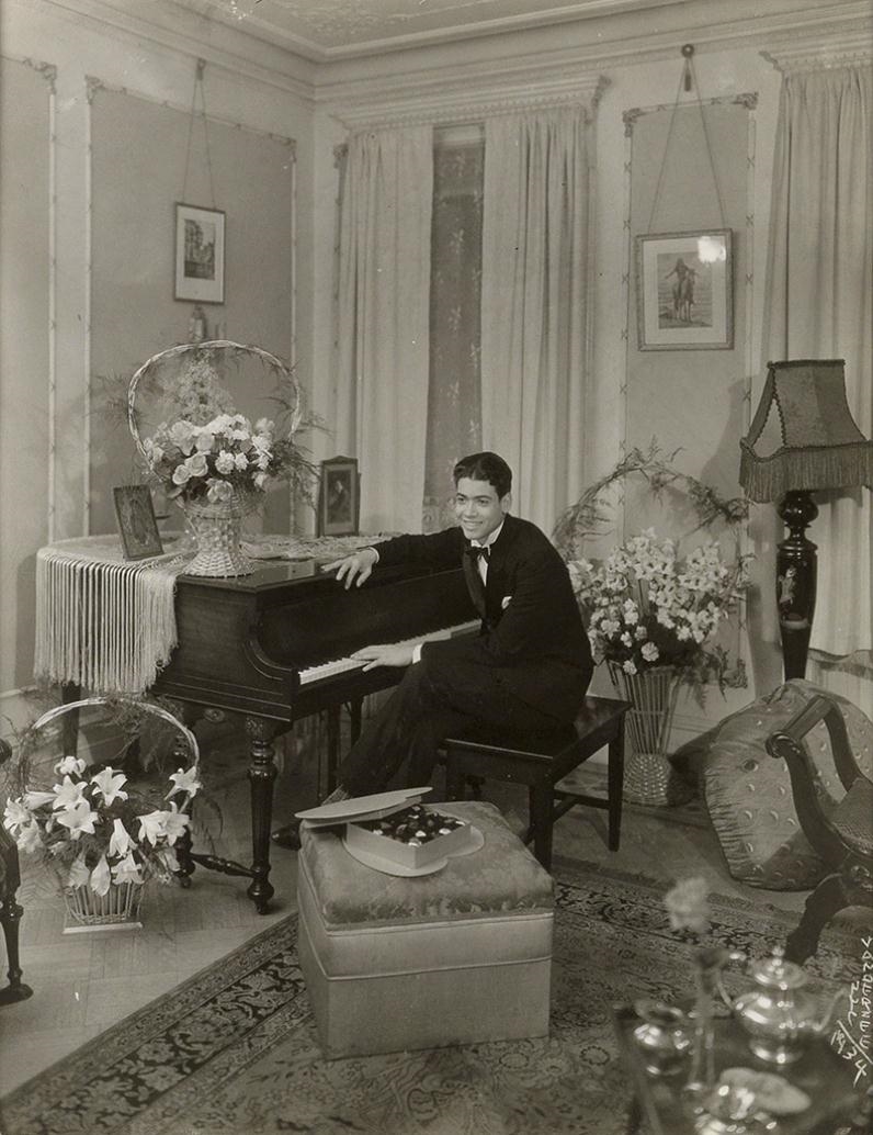 Untitled (Young Man at Home of Josephine Becton) by James van der Zee, 1934