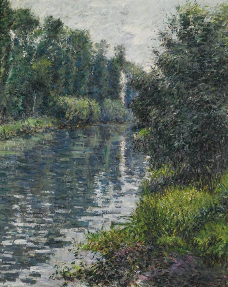 Gustave Caillebotte | LE PETIT BRAS DE LA SEINE, ARGENTEUIL (1886 ...