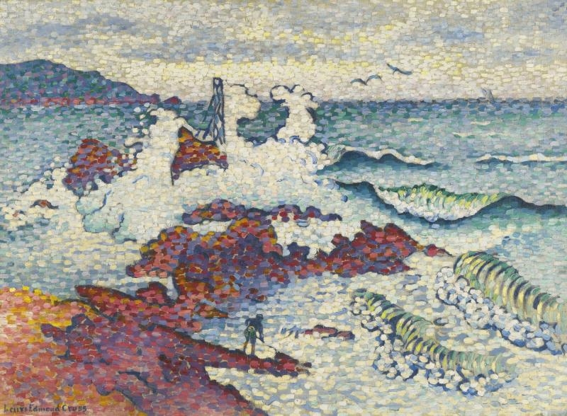 Henri Edmond Cross、AVANT L'ORAGE,LA BAIG
