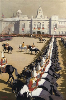 In formation: The Horse Guards Parade - Christopher Lee Clark