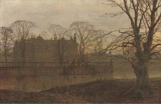 Mellow autumn by Louis Hubbard Grimshaw, 1898