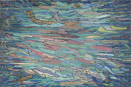 Abstract Landscape by Oliver Gollancz