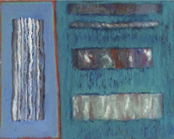 White Abstract; Japanese Landscape by Oliver Gollancz