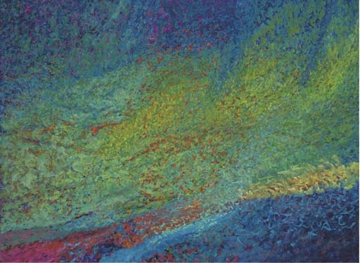 Green and Orange Reflections by Oliver Gollancz