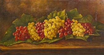 Still Life with Grapes - S.F. Brigham