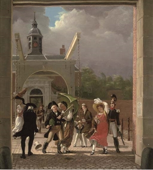 Caught in a gale - Geret Jasink van de Poll