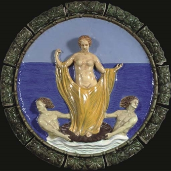 Venus - a plaque - Staatliche Manufaktur Karlsruhe