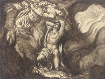 The Poet in the Flames of First Love - Henry John Stock