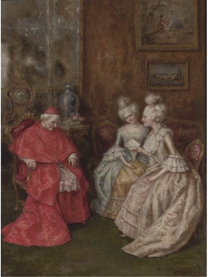 His eminence resting by Angelo Zoffoli