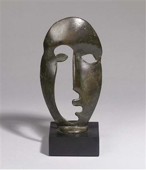 Pierced mask - Donald Wells