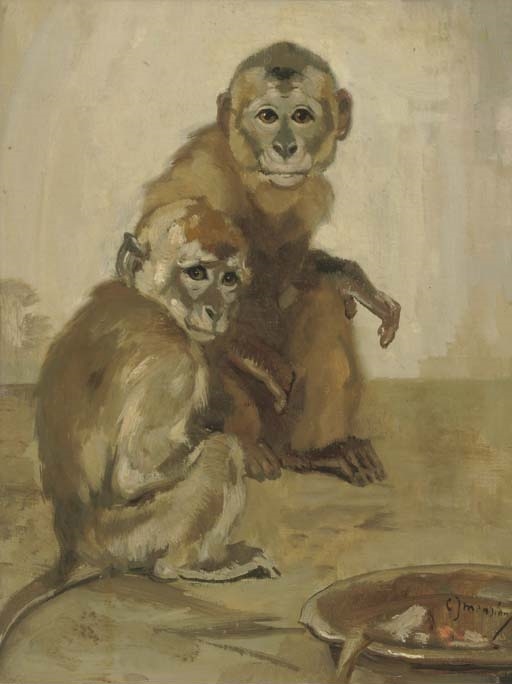 Cheeky monkeys by Cornelis Jan Mension