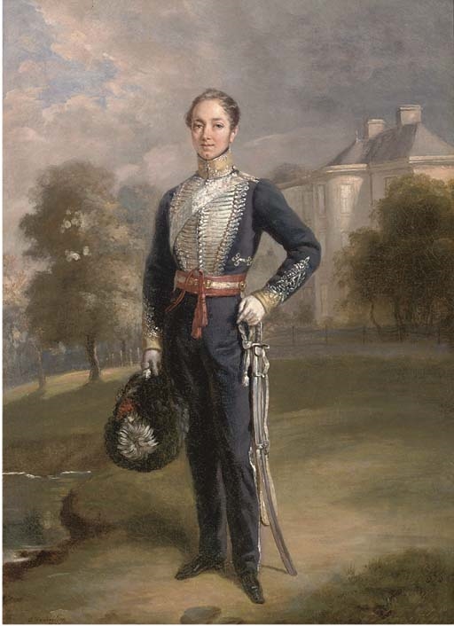 Charles-Achille d'Hardiviller | Portrait of Lieutenant George Ramsay of ...