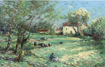 La ferme dans la vallee - Michael d'Aguilar