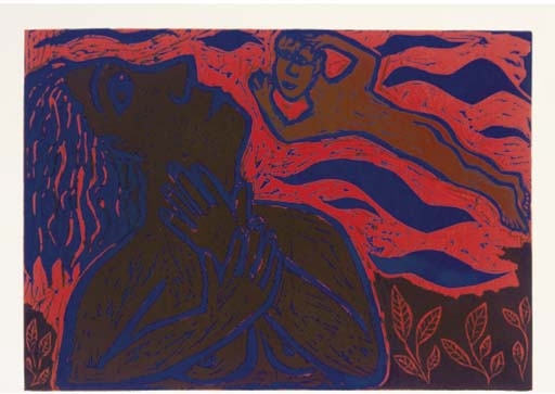 The wedding by Eileen Cooper, 1992