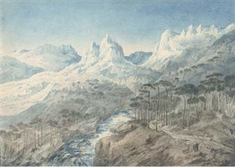 The valley of the Bestonica, Corsica - Sophia Dunbar