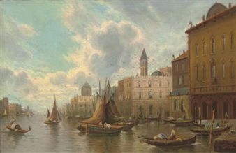 The Grand Canal, Venice - E. Heaton