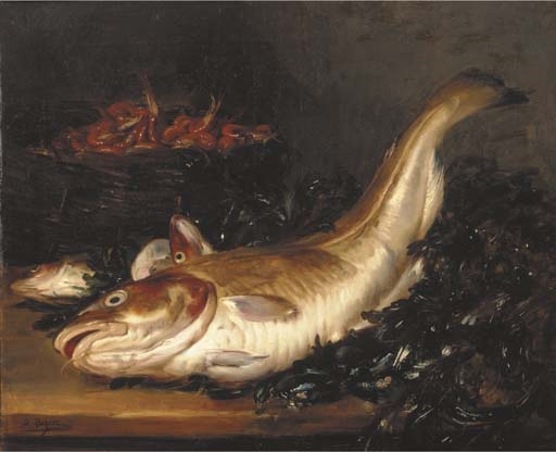 The day's catch by Dominique Hubert Rozier