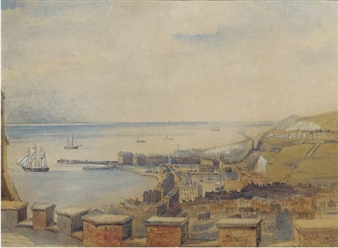 Dover from the battlements - C. Sullivan