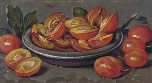 Gerard Victor Alphons Roeling | A still life with plums | MutualArt