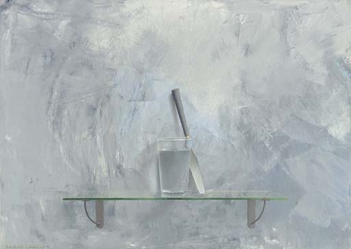 Vaso con espátula by Santiago Cárdenas, 1992