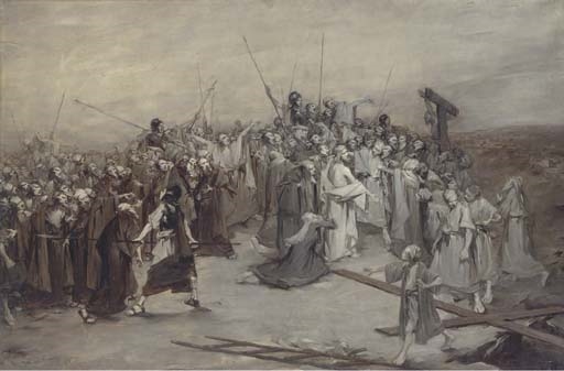 Golgatha by Mihaly Munkacsy, 1882