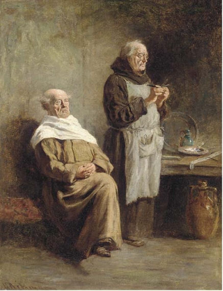 A clean shave by George Aikman