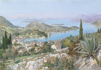 The harbour at Dubrovnik - Johann Seits