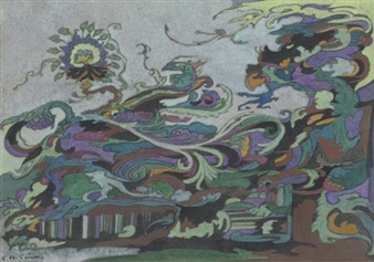 Imaginary Landscape - Sidney Herbert Sime