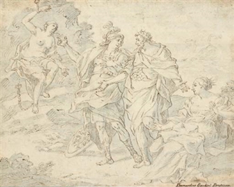 Persée et Andromède - Bernardino Gandini