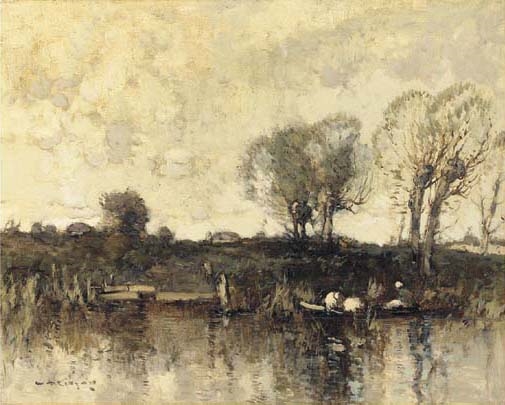 A French River by William Alfred Gibson