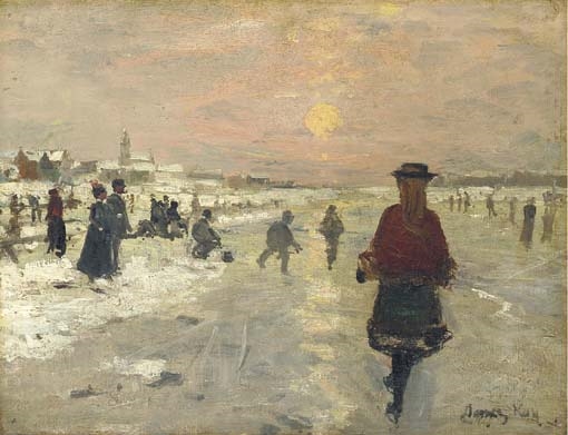 Skating, early evening by James Kay