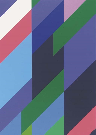 Bridget Riley | Shade (S. 37) (1992) | MutualArt