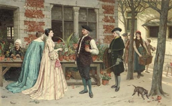 The Flower Market - Theodore Ceriez