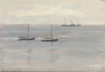 A grey day - John S. Aumonier