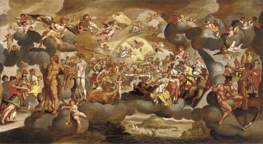 The Marriage of Peleus and Thetis by Bartholomeus Spranger