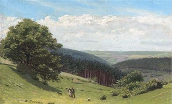 A stroll in the valley - H. Dolans