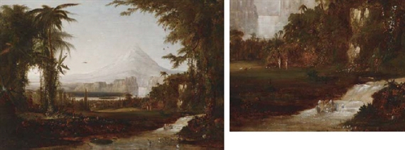 The Garden of Eden by Robert S. Duncanson, 1852