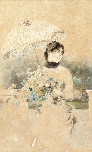 The interested gaze by Eduardo Tofano, Antonio Bignoli