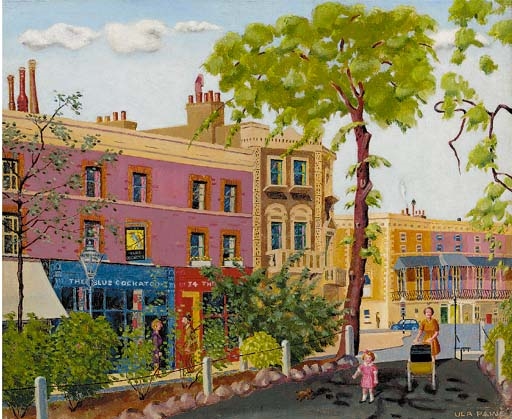 The Blue Cockatoo by Ula Paine