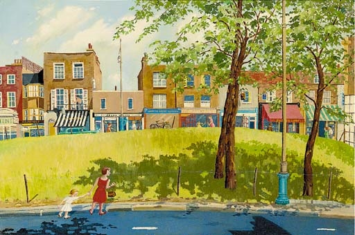 Shops at Richmond by Ula Paine, 1959