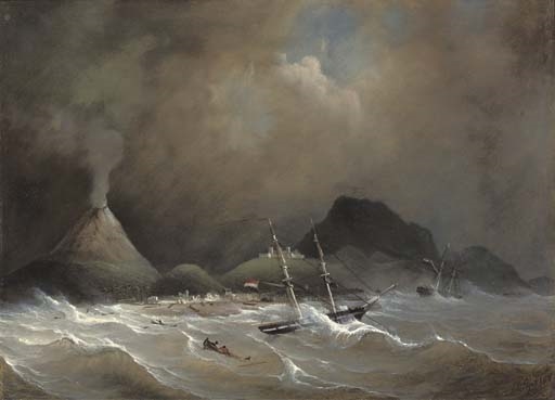 Petrus Paulus Schiedges | The eruption of Gunung Api on Banda ...