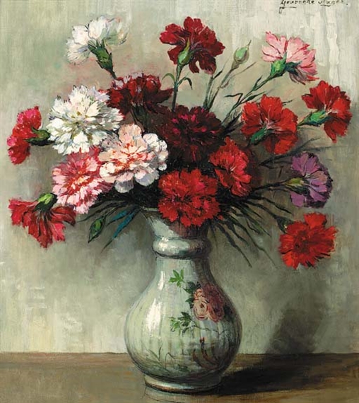 Carnations by Jeannette Slager
