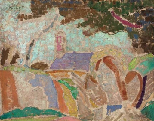 Paysage de Bretagne by Charles Filiger