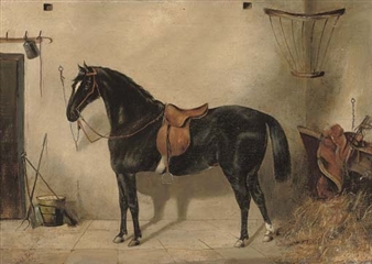 Ears pricked, ready for master - J. Bell