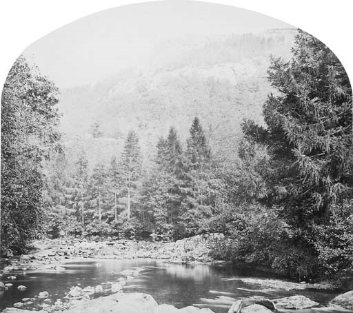 On the Llugway, North Wales by James Mudd, Circa 1860