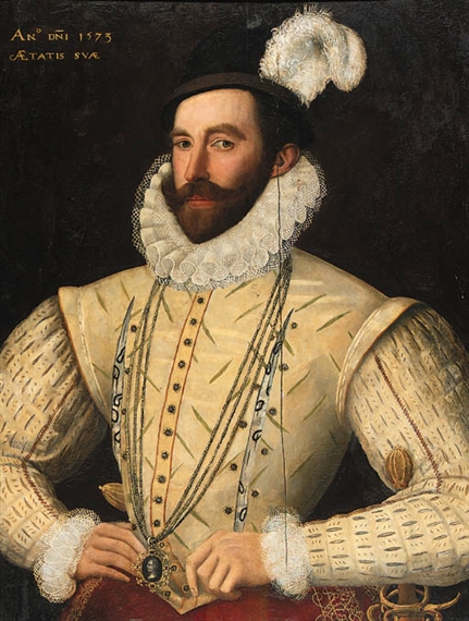 British School, 16th Century | Portrait of Francis Hart (1540-1588), of ...