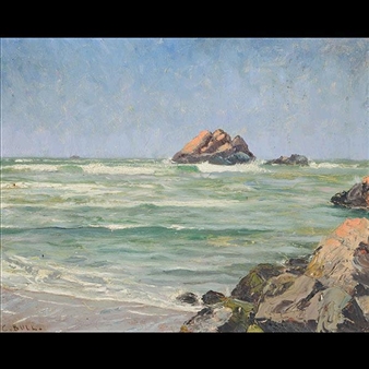 Untitled - Rocky Coastline - Georgia Bull